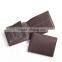 high quality Men's leather coin pocket wallet,soft top layer of cowhide leather men wallet from China guangzhou supplier