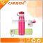 Custom 600ml tritan plastic sport straw water bottle