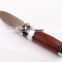 OEM small hunting knife with true leather sheath