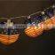 Fabric Lampshade LED String Light Christmas home and shop decoration