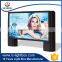 Advertising Waterproof LED Aluminum Outdoor Standing Light Box With Temper Glass