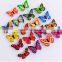 3D wall paper stick on baby night light best decoration bedroom butterfly shape