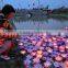 nylon fabric floating water lantern wholesale