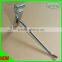 Chrome/White/Black gridwall hanging hook