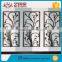 forged steel window grills / low price wrought iron window grills design