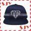 One Size Adjustable Two Tone Custom Embroidery Snapback Hat