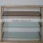 4-6mm rectangular tempered clear float glass for jalousie window