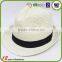 Character Style And Plain Dyed Pattern lady Cowboy Staw Hat