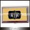 Personalized Monogram Chevron Business Card Case