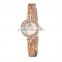 Watches fashion hearts are linked together women watch