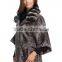 2015 wholesale new European style real sheep fur coat for women