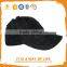 real suede leather black snapback baseball cap