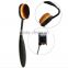 Factory price single black oval makeup brush nylon hair toothbrush makeup brush