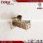 Gold Faucet Water Valve Decorative Design, Hot Cold Water Mixer Valve, Weight 195g Faucet Brass Angle Valve
