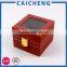 Customized Luxury Watch Gift Packaging PU Leather Boxes