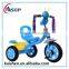 Metal Frame Baby Tricycle/ Hot sell baby trike supplier/China good price baby smart trike/12 inch music tricycle stroller