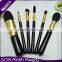 Premium Quality Animal hair 6pcs brush set with bag