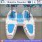 Double seat 2 person FRP water exercise bike for swimming pool