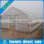 Customized commercial walk in plastic film high tunnel greeenhouse