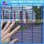 Hot dipped galvanized or polyster coating anti climb fence , high security fence