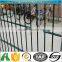 double loop ornamental privacy fence and gate between neighbors