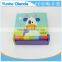 Early Learning wooden alphabet teaching magnetic wooden box