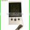 Electronic Digital Thermometer for both indoor and outdoor use with big screen and calendar