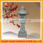 beautiful natural decorative stone carving lantern for bookshelf