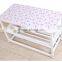 VIVINATURE Micro Fabric Shoe Rack Storage Organizer and Hallway Bench