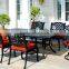 SIGMA Cast Aluminum Garden Dining Set Outdoor Table and Chairs
