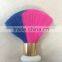 High quality colorful goat hair kabuki makeup brush