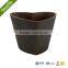 Biodegradable Outdoor Decorative Plastic Flower Pot/Planter/10 years lifetime