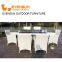 New design Attractive modern dining room modern rattan furniture