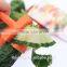 Tri-blade Plastic Spiral Vegetable Slicer/plastic Carrot Peeler/slicer