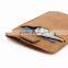 leather RFID card package slim real pickup cover card credit magnetic scanning