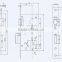 classic model and competitive security miotise lock body 55x72