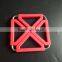 Quality warranty Non-slip silicone Adjustable Size pot holder Kitchen trivet Mat CK-045