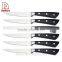 11pcs Kitchen Knife Set With 3CR13+Pakka Wood+Forged