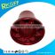 die casting aluminium light red lamp cover with radiation