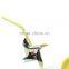 2017 New 250*5mm special shaped Flexible Windmill drinking straw for christmas decor