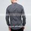 100% cotton button down mens long sleeve business shirt
