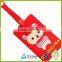 Promotional personalized design pvc/ silicone/ rubber luggage tag maker