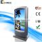55 inch double touch screen lcd advertisement display wifi ad player smart interactive all in one pc kiosk