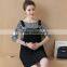 2017 Latest autumn dress for pregnant women plus size spring suspender skirt suit