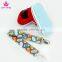 Cute Rugby Pattern Newborn Crib Shoes Baby Shoes Matching Pacifier Clip