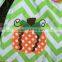 2015 new arrival kids pumpkin dress kids boutique dress girl chervon halloween dress ningbo baby kids wear firm