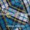 2014 classic long sleeve egyptian 100% cotton children's plaid flannel shirt