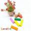 40mm Soft Food Grade Silicone Rectangle Teething Beads Breastfeeding For Necklace Making