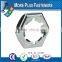 Made in Taiwan Captive Stainless Steel Zinc Plated Hexagonal Self Locking Counter Nuts