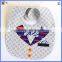 Wholesale softest custom printing cotton baby bib manufacturer